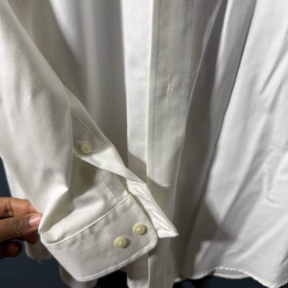 Ralph Lauren Classic White Dress Shirt - Picture 4 of 7